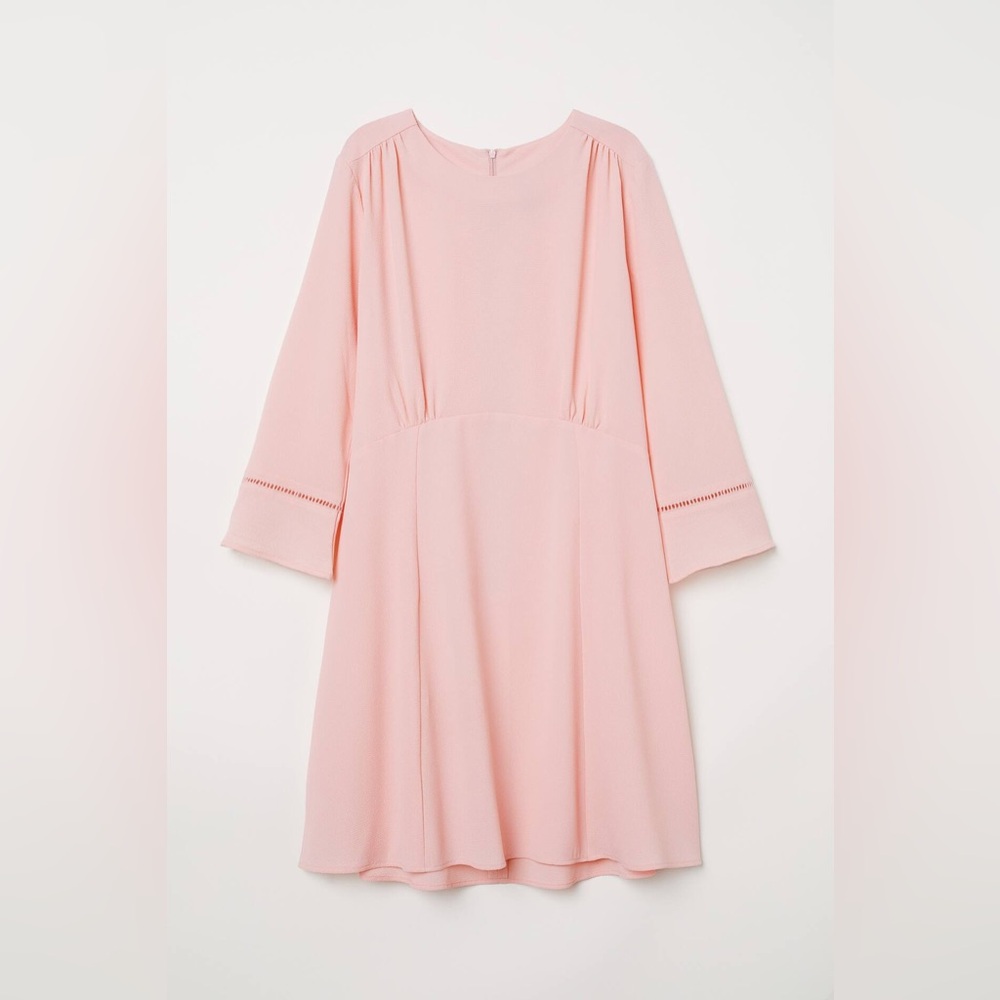 H&M Soft Pink Flowy Dress